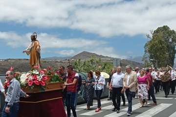 Misa, procesión y encuentro vecinal en La Higuera Canaria este domingo/TA.